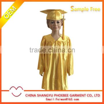 High Qualtity Graduation Gown for Kids