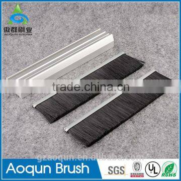 Aluminum Holder Escalator brush supplier Escalator brush strip