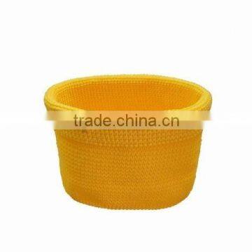 High quality best selling polypropylene Yarn Crochet Basket from Vietnam