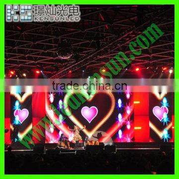 high resolution P5 stage background indoor RGB rental led screen