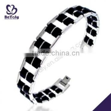 China Manufacturer 2015 latest stainless steel iron bracelet