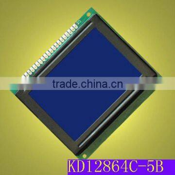 128x64 STN Negative Transmissive Blue LCD