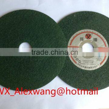 16'' high grinding rate resin wheels for cutting metal stainless steel