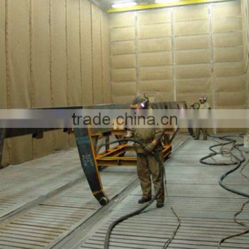 air blast room/sandblasting booth