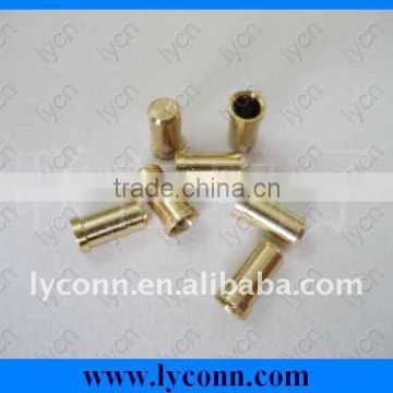 Brass material Gold plated Receptacle Pin