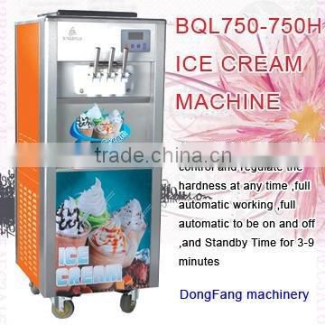 ice cream machine commercial BingZhiLe750-750H ice cream machine