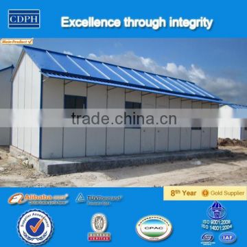 Made in China A stype light steel structure house