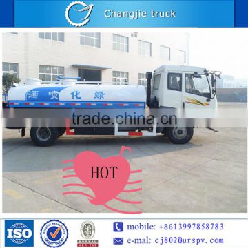 Dongfeng used mimi water tank truck price mini road sprinkler water truck for sale