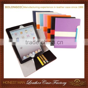 360 degree rotate 8'' Size and Other,PU Material leather tablet case for ipad 2 3 4 case