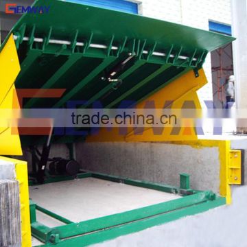 Container truck loading and unloading platform equipment