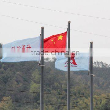 Quality galvanized flag steel pole price