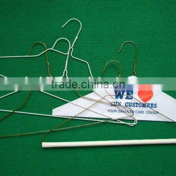 wire hanger for dry cleaning