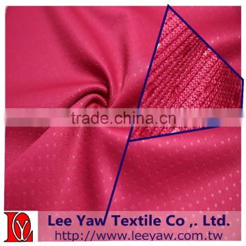 100% polyester pique rib fleece fabric with embossed