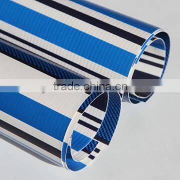 PVC striped tarpaulin