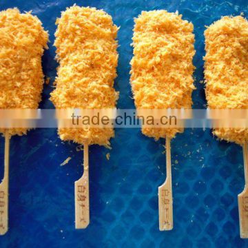 breaded cod meat seafood