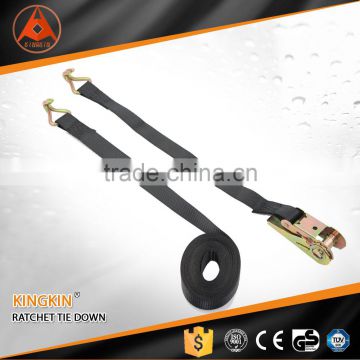 double j hook lashing strap for car transportation ratchet lashing belts ratchet tie down straps for lifting