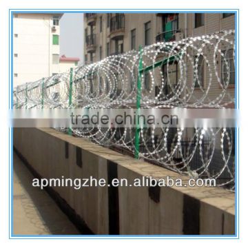 barbed wire coils