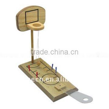 wooden basketball game