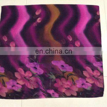 2014-2015 new voile printed scarf winter scarf cappa beach towel gradually changing color scarf