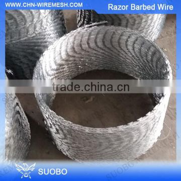 Cheap Usa Razor Barb Wire Manufacturer Razor Blade Wire For Sale Cross Razor Wire Made In China