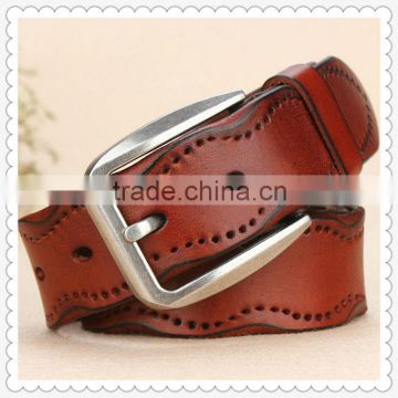 Genuine leather belt women