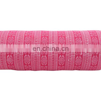 Wholesale Price Of Private Label Indian Manufacture Made Yoga Bolster Cushion And Pillow For Yoga Session