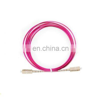 3meters SC Simplex OM Fiber Optic Patch cord cordon de raccordement en fibre Fiber Jumper SC fiber optic patch cord