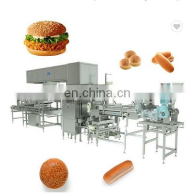 Factory price hamburger bread making machine / hamburger production line /  Hot dog maker machine  for sale