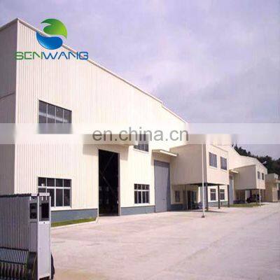 3D design prefab house steel warehouse with steel structure