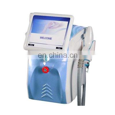 2022 Hot sale shr opt ipl permanent hair removal painless rf skin / opt shr permanent hair removal machine