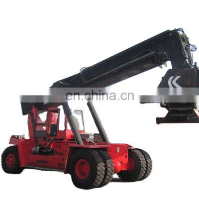 Kalmarl DRF450 45ton container reachstacker, low price 45ton reach stacker for port and container