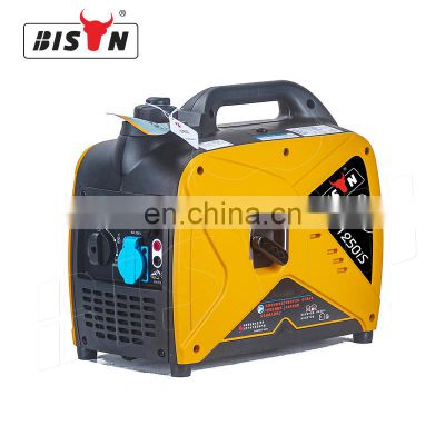 BISON China Taizhou Portable with Handle 1kw 1kva Digital 110v 220v Inverter Gasoline Generator with Factory Price