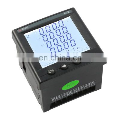 class 0.2s maximum demand power meter can log data locally with  SD card  multi-function meter APM801 real-time monitor