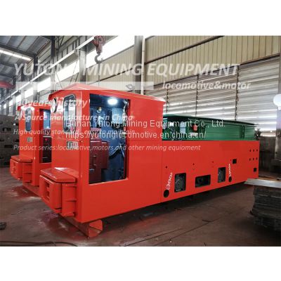 8-Ton Lithium Battery Xiangtan Locomotive for Metal Mine