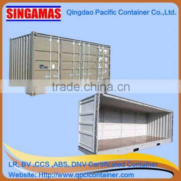 20ft/40ft/40hc open side container with CSC certificate and date plate