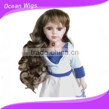 Japanese fiber doll wig