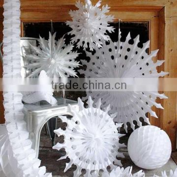 large snowflake decorations