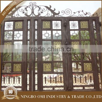 100% factory supply decoration wrought iron fence