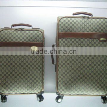 2012 new design Pu travel trolley luggage