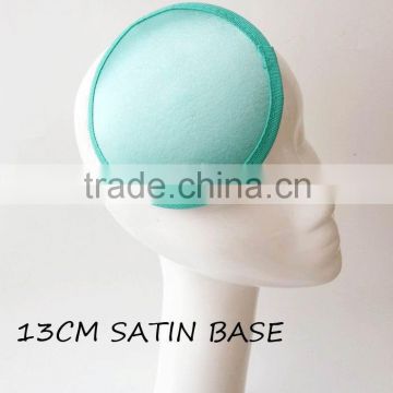 13cm mint green fascinator base/hat millinery                        
                                                Quality Choice