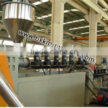 PP PE extruding water ring die face cutting plastic granulation line