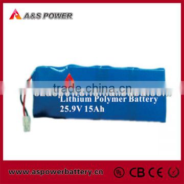 High capacity 7S3P 25.9V 15Ah Lipo battery Pack with BMS and Charger 656699                        
                                                Quality Choice