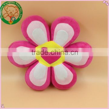 Customized flower shape stuffed pillow