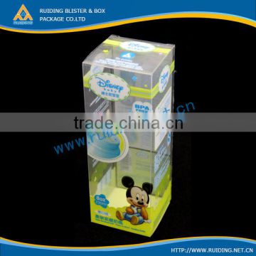 Jiangmen Clear PVC Box Printed PVC Packaging Box Customize PVC Plastic Box for Cosmetics