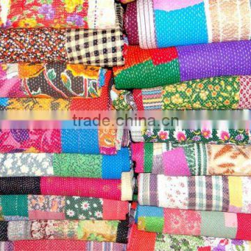 vintage sari patchwork quilts