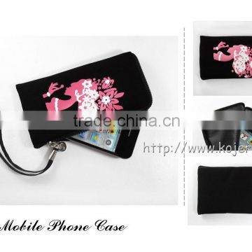 Latest Velvet Cell Phone Bag For Iphone 4