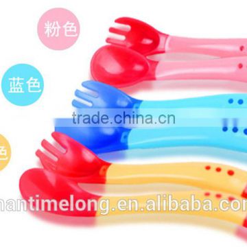 rubber baby spoon baby silicone spoon