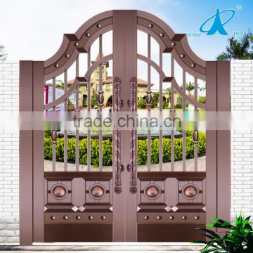Modern Metal Garden Arch Door