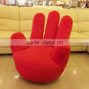 New Lifestyle Furniture Living Room Fabric Finger Sofa Chair