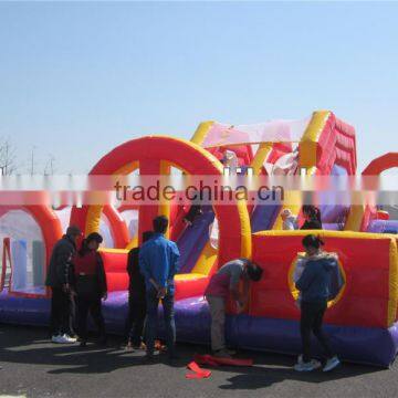 Kids Inflatable Sports Obstacle Course for Sale